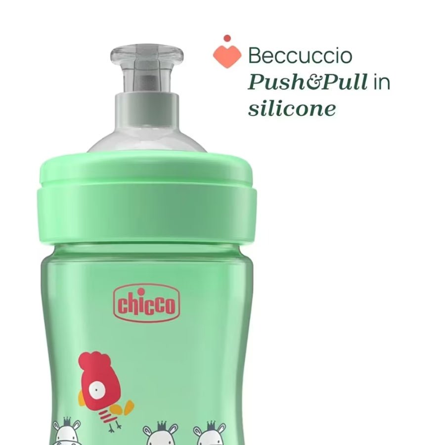 Chicco Push Pull Cup for Toddlers 18 Months+ 266ml