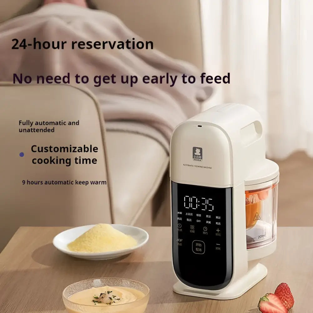 Cream Multifunctional Baby Cooking Machine