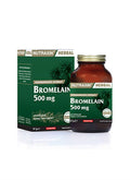 Nutraxin Bromelain 500mg - Digestive Enzyme Supplement for Inflammation Relief & Healthy Digestion - 60 Vegetable Capsules