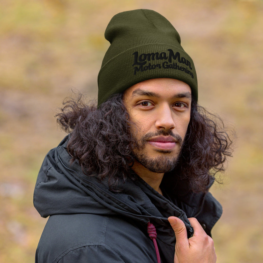 Loma Mar Motor Gathering Cuffed Beanie