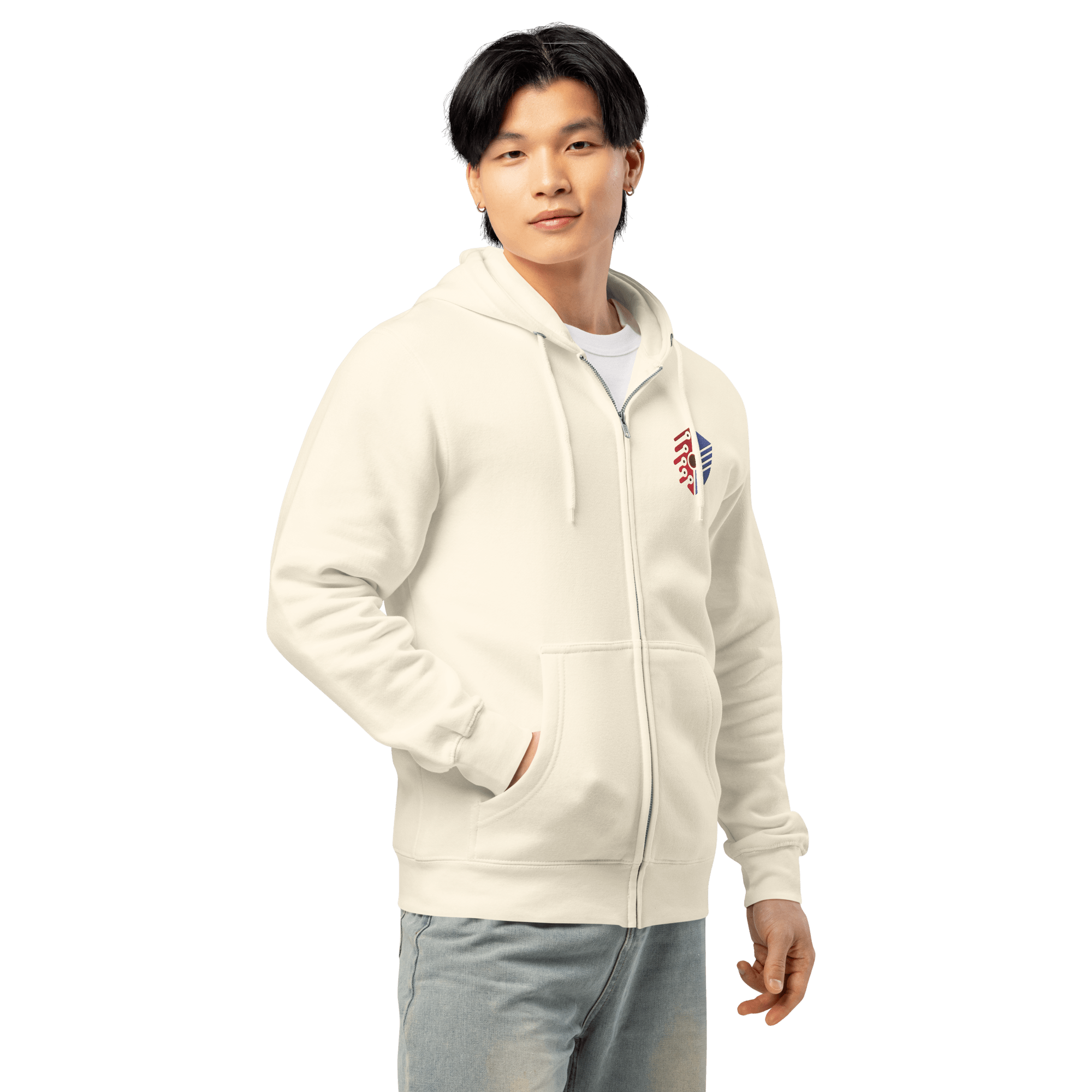 Cyber Shield Identity Premium Zip Hoodie – Cotton Blend