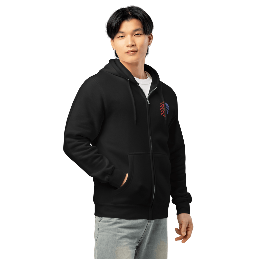 Cyber Shield Identity Premium Zip Hoodie – Cotton Blend