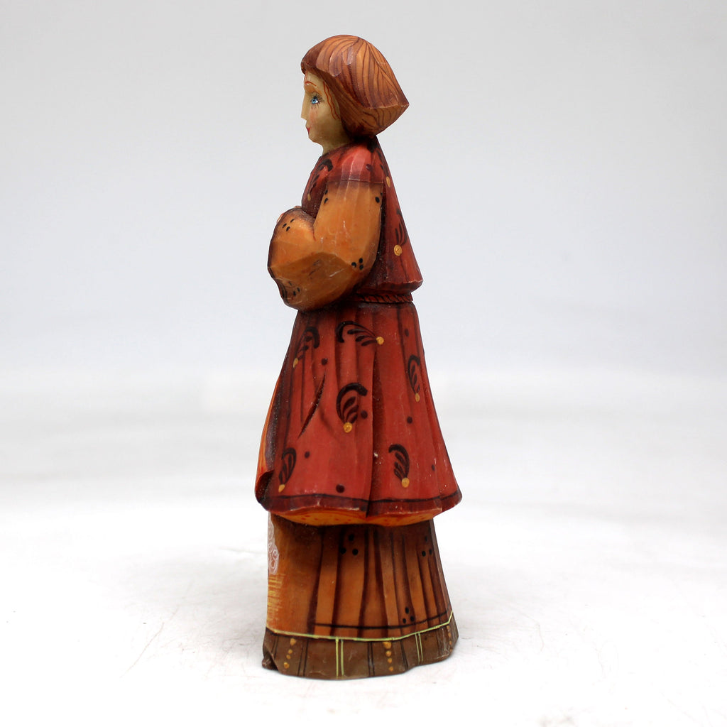 Shepherd Boy Handcrafted Christmas Figurine - G. DeBrekht - Christmas Santa Snowman Decor