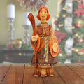 Shepherd Boy Handcrafted Christmas Figurine - G. DeBrekht - Christmas Santa Snowman Decor - 526262