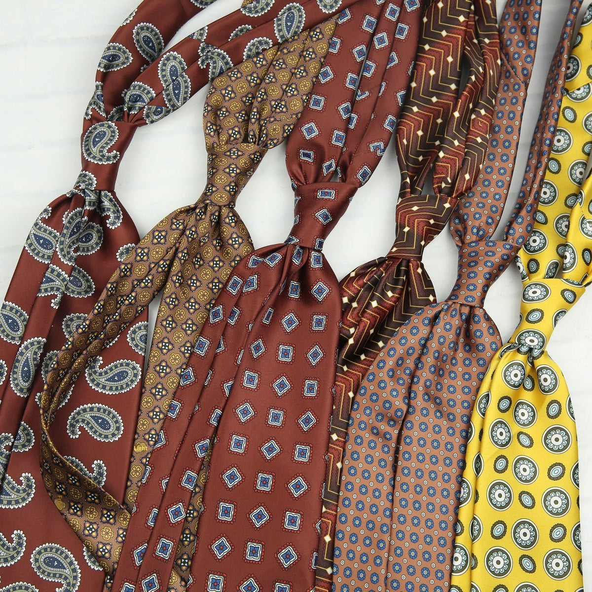 Printed Casual Patterned Vintage Tie