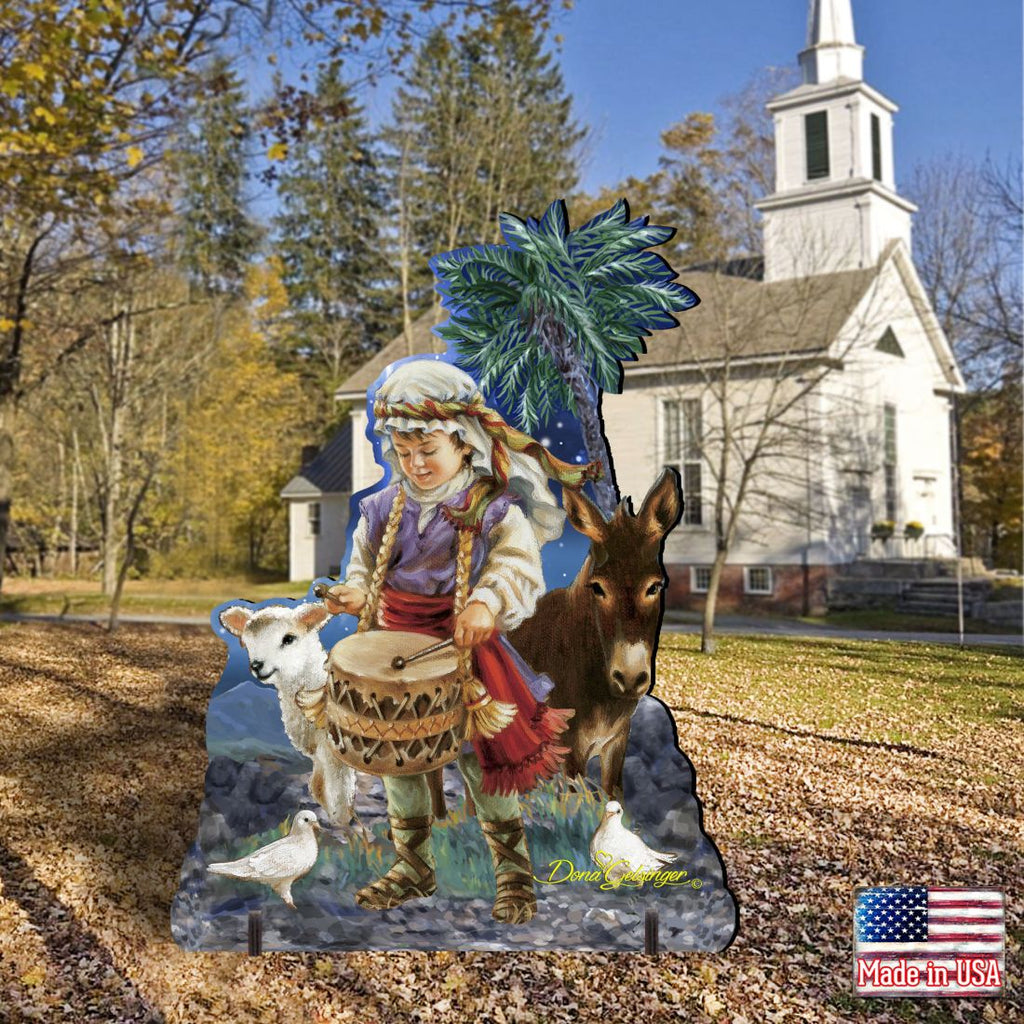 Little Drummer Boy Nativity Outdoor Decor by D. Gelsinger - Nativity Holiday Decor - 8461043F-9720