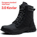 Men's High-top Labor Insurance Shoes Are Smash-proof