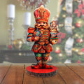 Enchanting Clara and Nutcracker Prince Limited Edition Wooden Figurine by G. Debrekht - Centerpiece for Christmas Decor - 89316