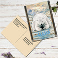 Polar Bear Art Greeting Card by G. Debrekht - 97124GC