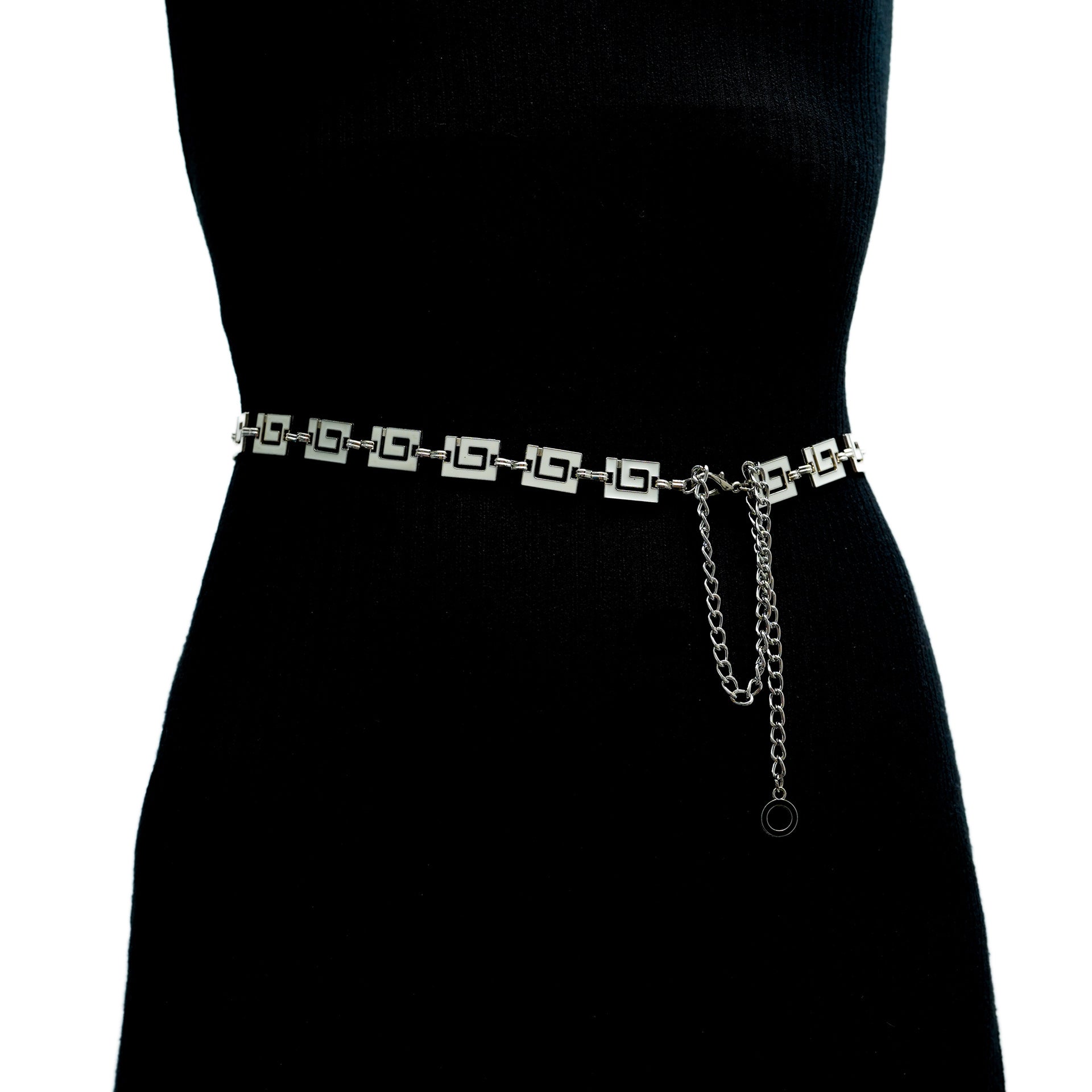 Womens New-style Fashionable Retro Versatile Metal Waist Chain Design