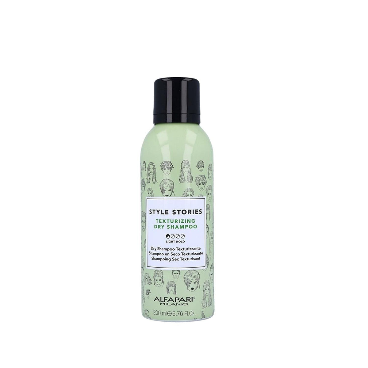 Alfaparf Style Stories Dry Shampoo 200ml - Gentle Dry Hair Care & Quick Refreshment