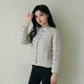 Womens Lightweight White Duck Down Jacket
