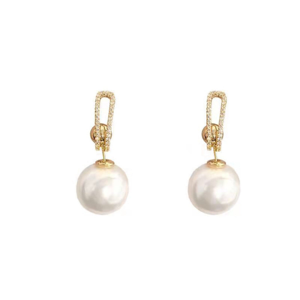 Multiple Ways To Wear Pearl Earrings Eardrops Women's Exquisite