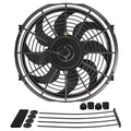 12 CURVED BLADE ELECTRIC FAN