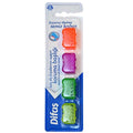 Difas Toothbrush Protection Caps for Clean Bristles 4-Pack