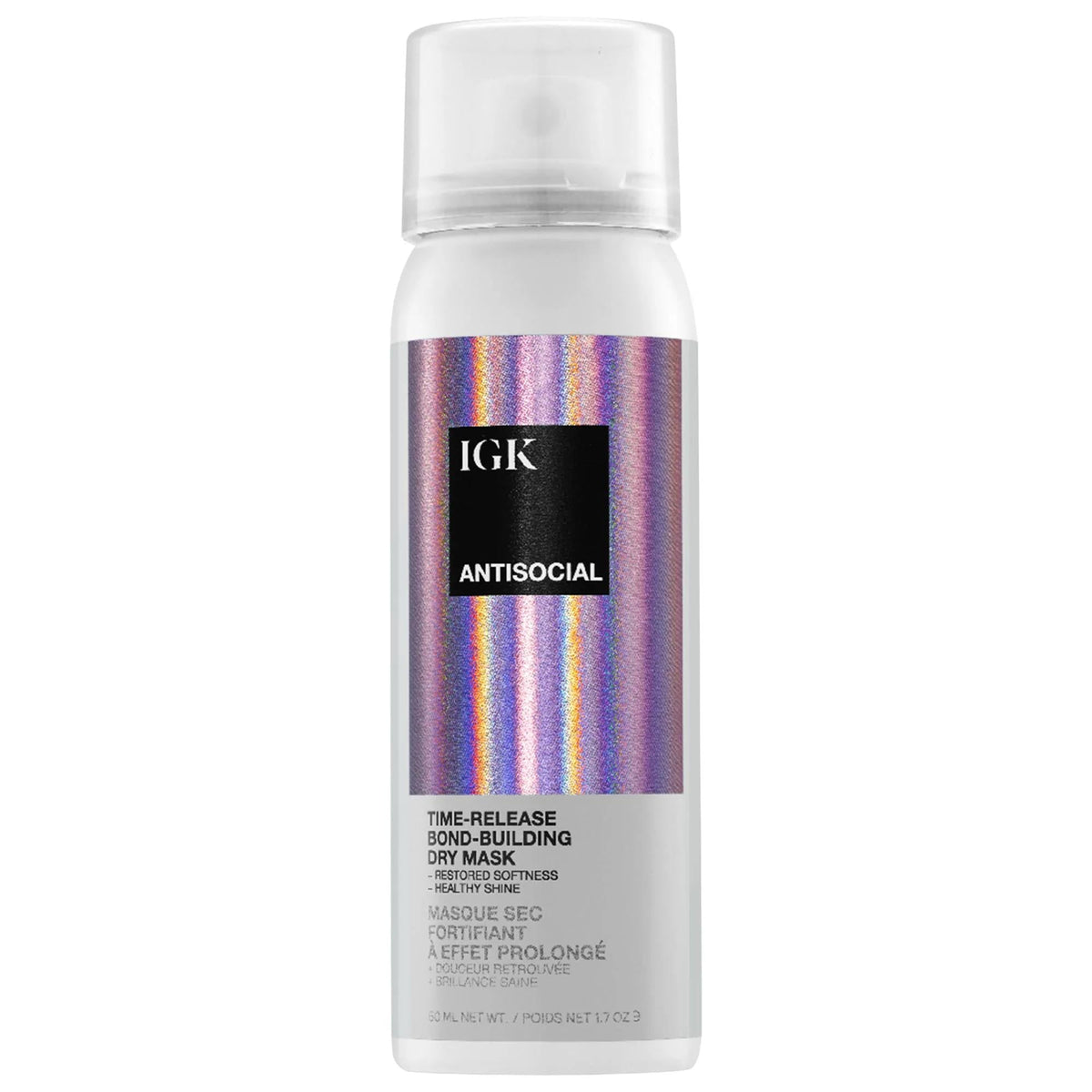 Antisocial Leave-In Dry Hair Mask: Bond Building, Vegan, Sulfate-Free Ð Repair Damage, Control Frizz & Hydrate Dry Hair with No Rinse.