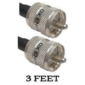 DX Engineering Times Microwave LMR® UHF Male Coaxial Cable Assemblies - DXEL240UFDX003