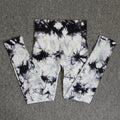 Women's Printed Tie-dye Seamless Skinny Yoga Pants