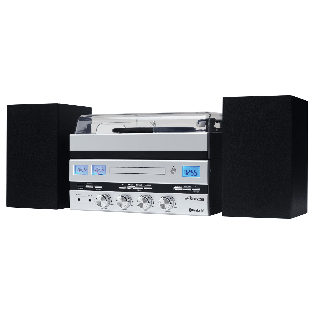 Victor Geneva 5-in-1 Desktop Music Center - Refurbished