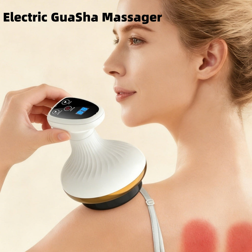 Electric Gua Sha Meridian Massager with Temperature Control