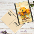 Sea Otter Family Greeting Card by G. Debrekht - 97123GC