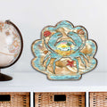 Seashell Crab Coastal Outdoor Decor Large Ornament by G. DeBrekht - Coastal Holiday Decor - 8198549-2M