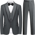 Men's Suit Set Green Fruit Collar Stage Suit Dress Host Performance Bridegroom Best Man Three-piece Suit
