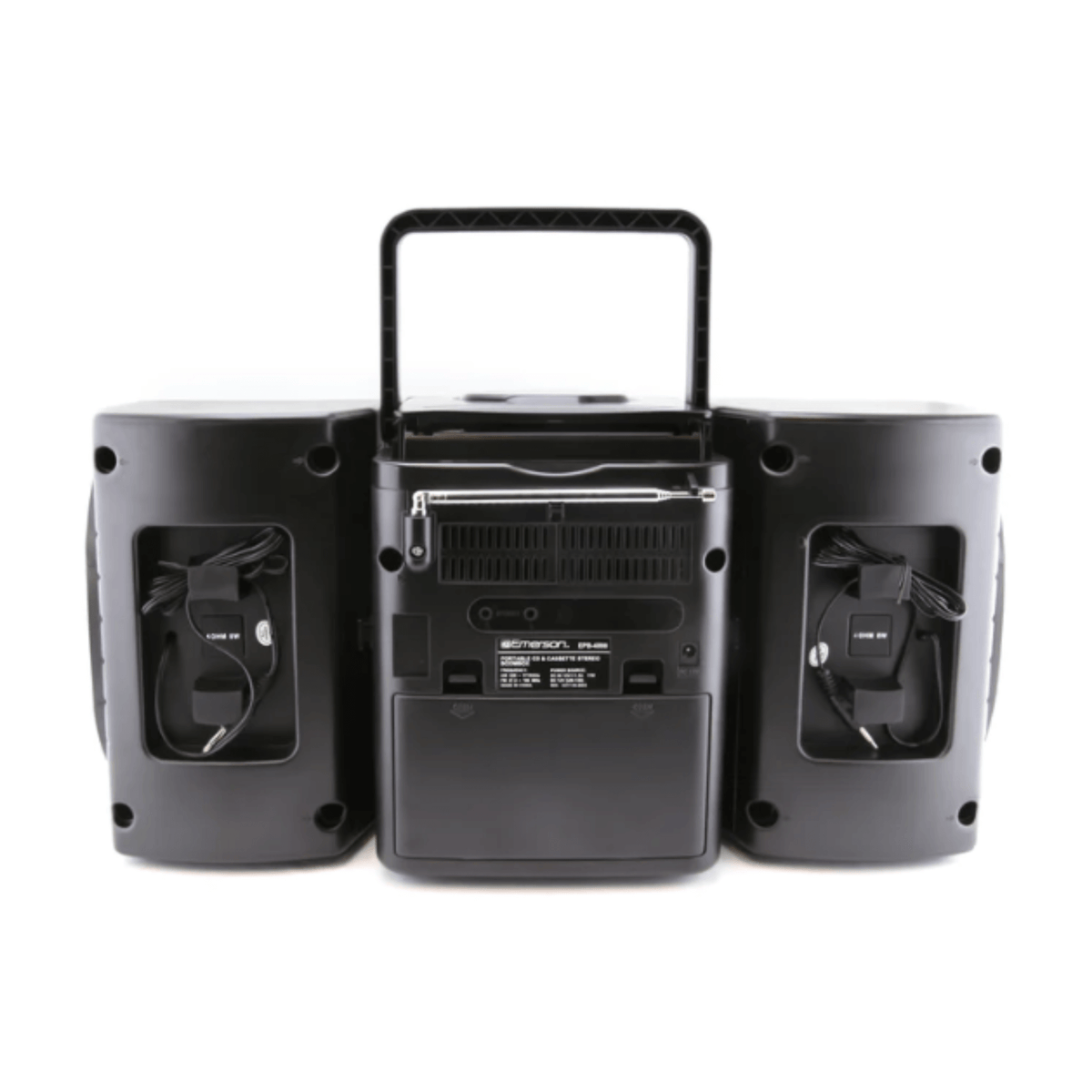 Emerson Portable CD & Cassette Stereo Boombox