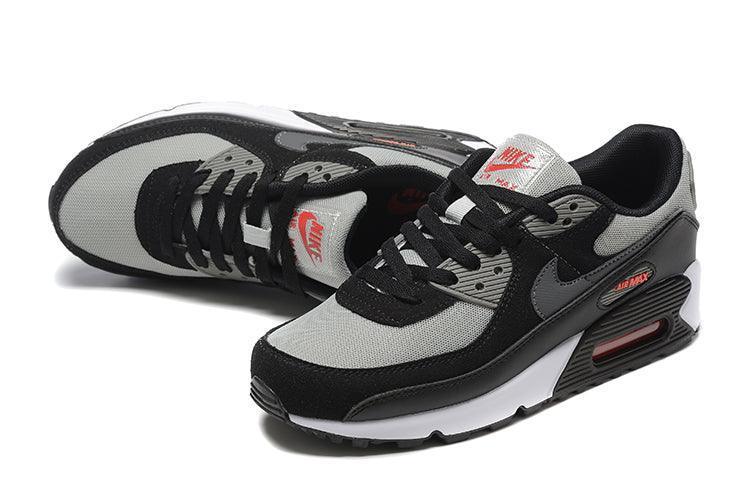 Nike Air Max 90 'Grey Black Red'