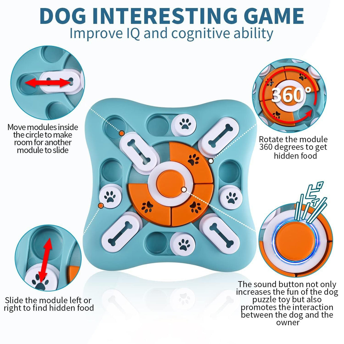 Fashion Creative Pet Educational The Toy Dog Toys