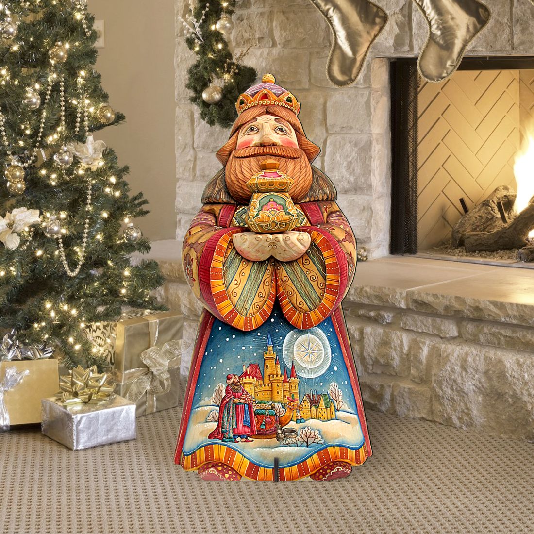 King Melchior Nativity Outdoor Decor by G. DeBrekht - Nativity Holiday Decor - 8152652F