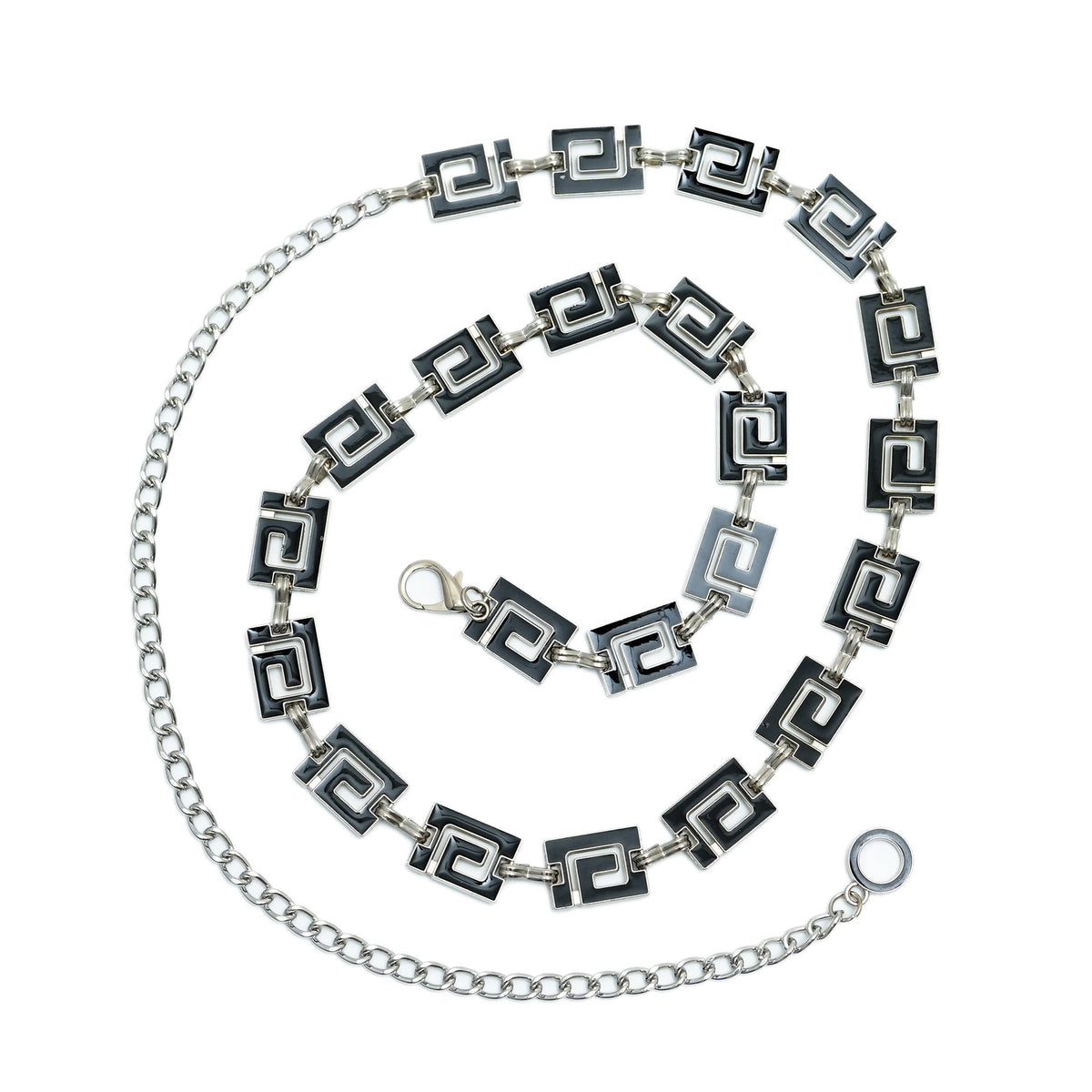 Womens New-style Fashionable Retro Versatile Metal Waist Chain Design