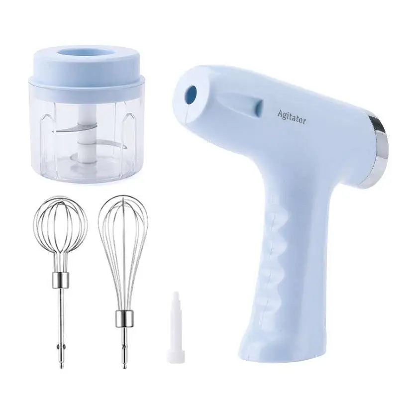 Electric Hand Whisk and Food Processor Set