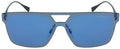 Emporio Armani 2048 3173/55 Green Metal Mirror Sunglasses
