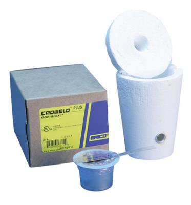 ERICO CADWELD ONE SHOT PLUS Wire to Ground Rod Clamps - GR1161GPLUS