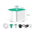 EuroCat Holytachi 3-in-1 Daisy Automatic Cat Water Fountain 18x13x7cm