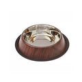EuroDog Bamboo Pattern Pet Bowl for Food and Water 32 oz