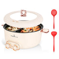 Electric Hot Pot with Divider 6L Dual Control Stainless Steel