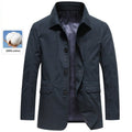 Button-up Casual Top Dad-style Loose-fitting Jacket