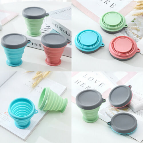 Silicone Collapsible Travel Coffee Cup – 200ml