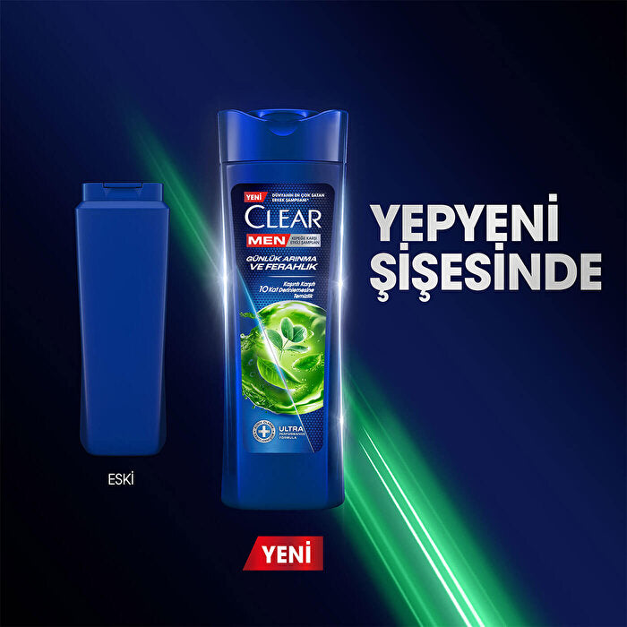 Clear Men Shampoo - Oil Control Formula | 13.5 fl oz