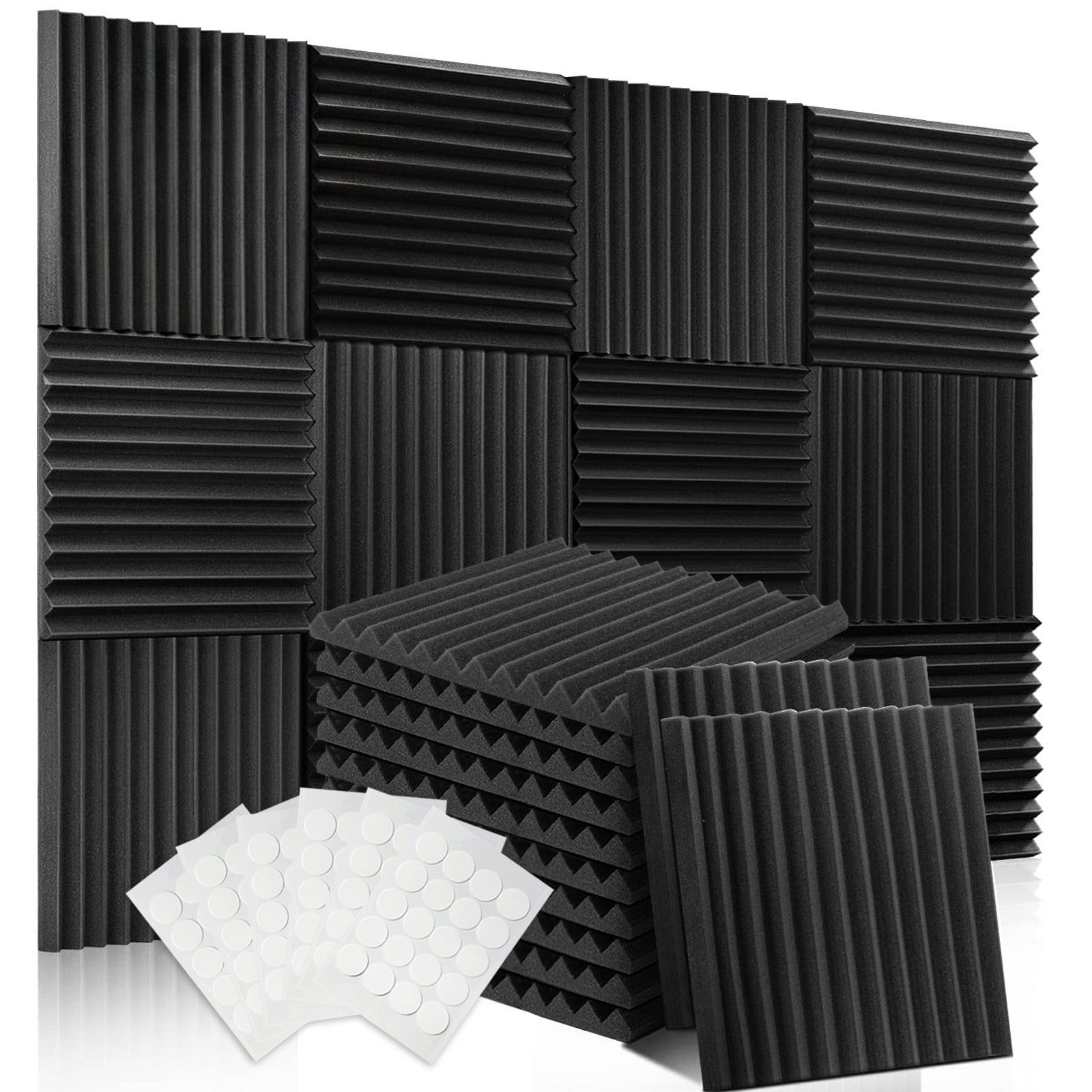 Acoustic Foam For Professional Recording Studio Walls