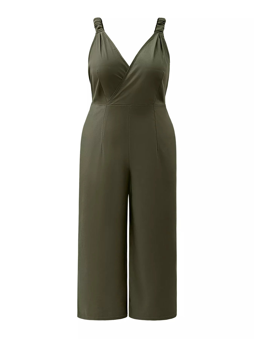 Smocked Wide Leg Jumpsuit