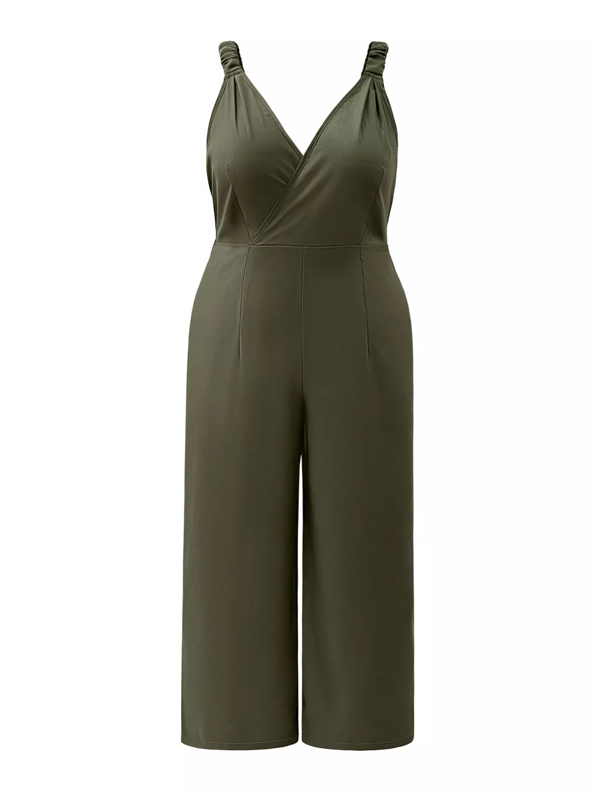 Smocked Wide Leg Jumpsuit