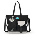 Womens Large-capacity Casual One-shoulder Crossbody Bag