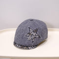 American Retro Leopard Print Polka Dot Star Patchwork Baseball Cap - Trendy, Fashionable, Stylish, And Unique Chick Style Cowboy Hat