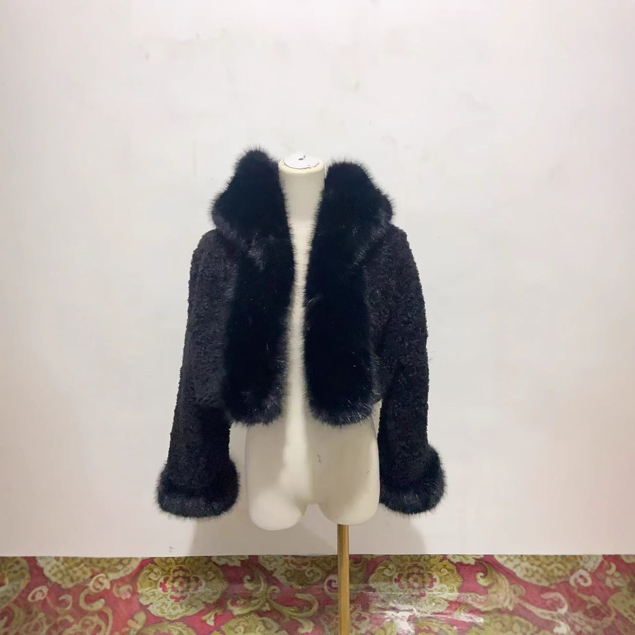 Faux Fur Coat Environmental Protection Women