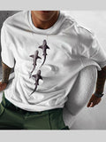 Men's Street-style Athletic Short-sleeve Top