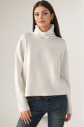 Womens Turtleneck Knitted Bottoming Sweater