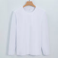 Double-sided Cotton T-shirt Casual Long-sleeve For Young Men